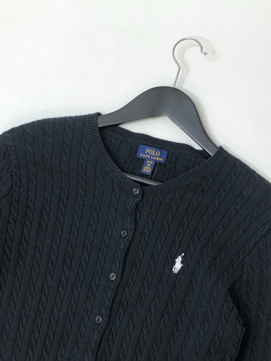 Polo 폴로 랄프로렌 블랙 가디건   상품이미지1