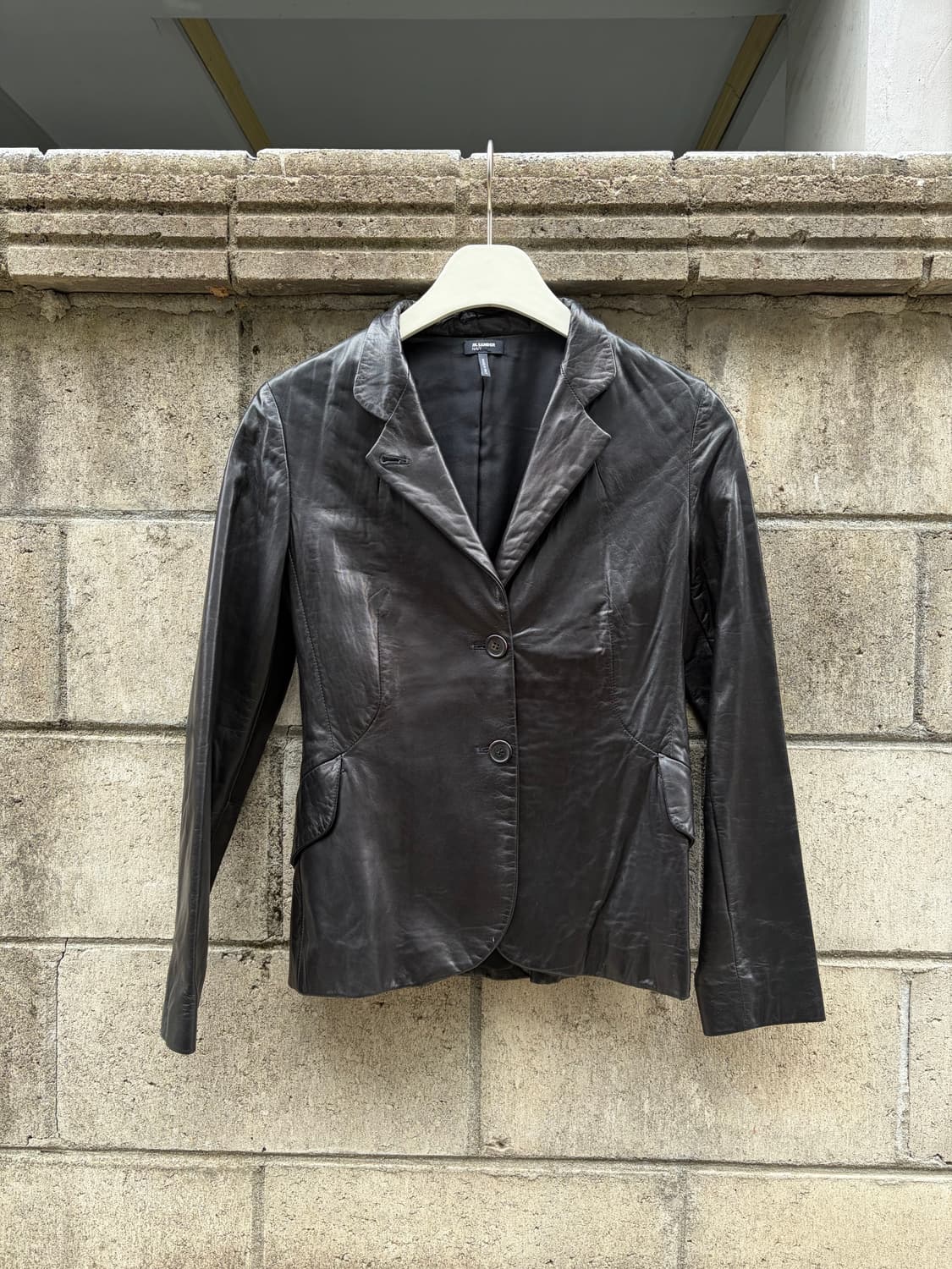 질샌더 레더 자켓 상품이미지4