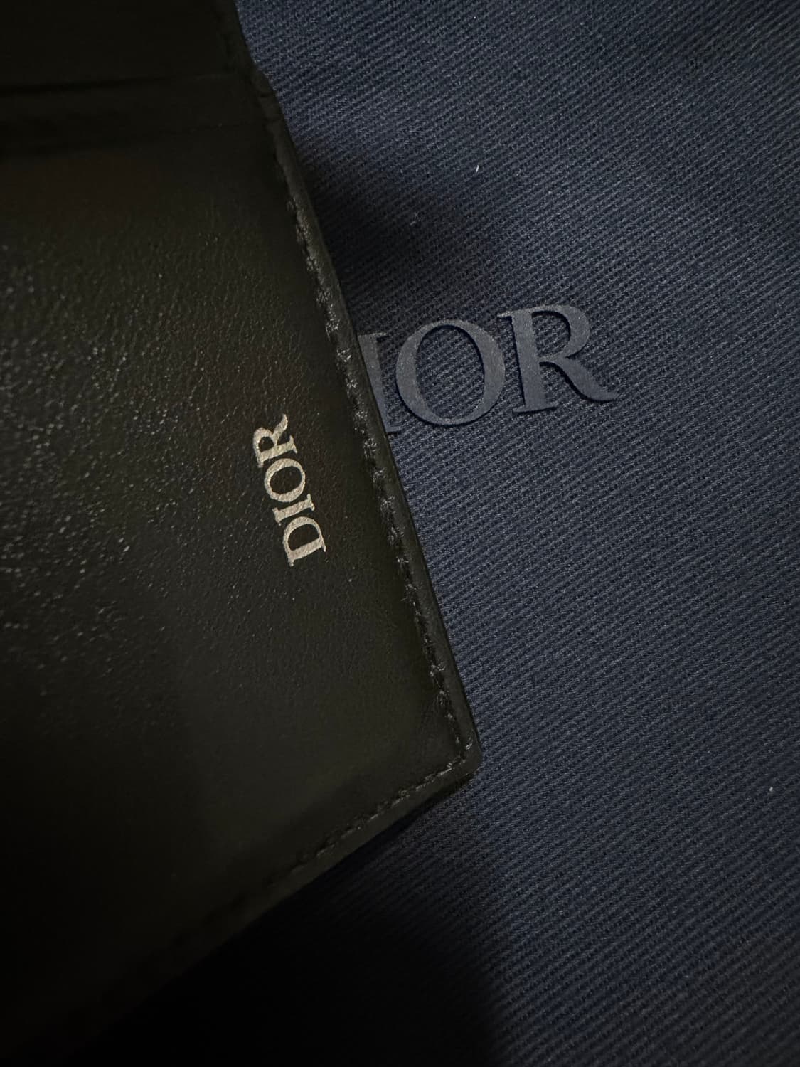 디올 오블리크 오거나이저 카드지갑 블랙 백화점 풀구성 상품이미지6