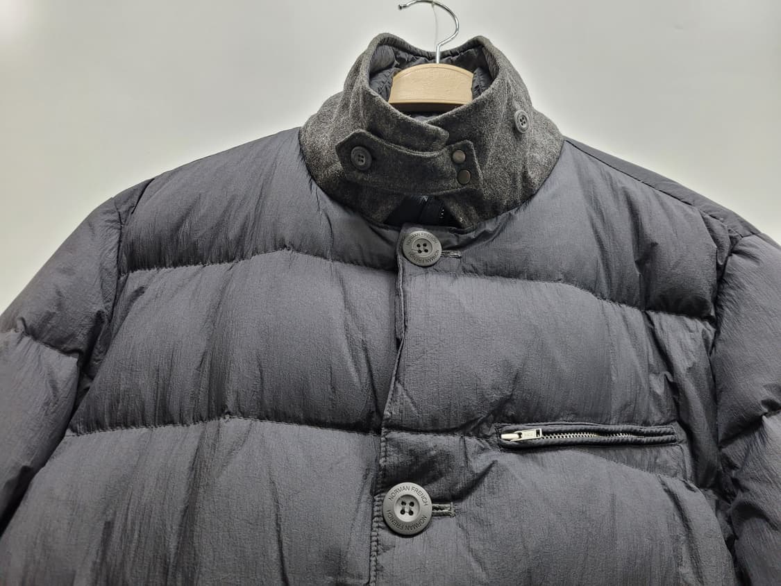 Norman 노먼 프렌치 구스 다운 패딩 코트 / 남 105 차콜
 상품이미지4