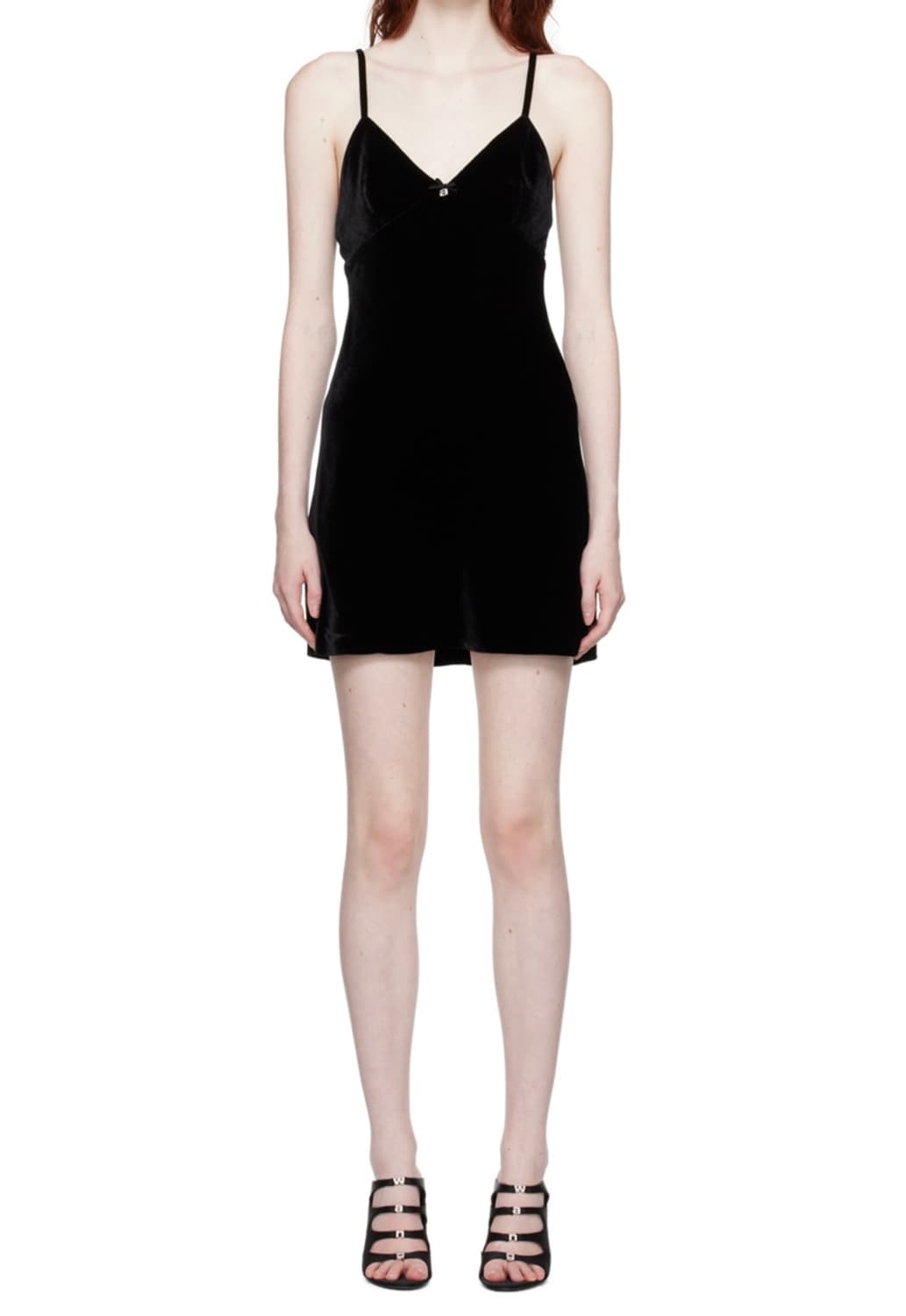 알렉산더왕 블랙 크리스탈 참 미니드레스 상품이미지1