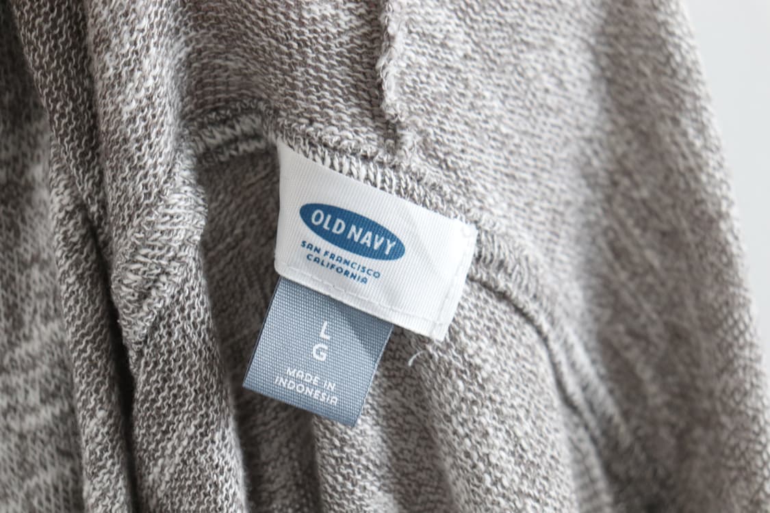 OLD NAVY v-neck heather hoodie 상품이미지7