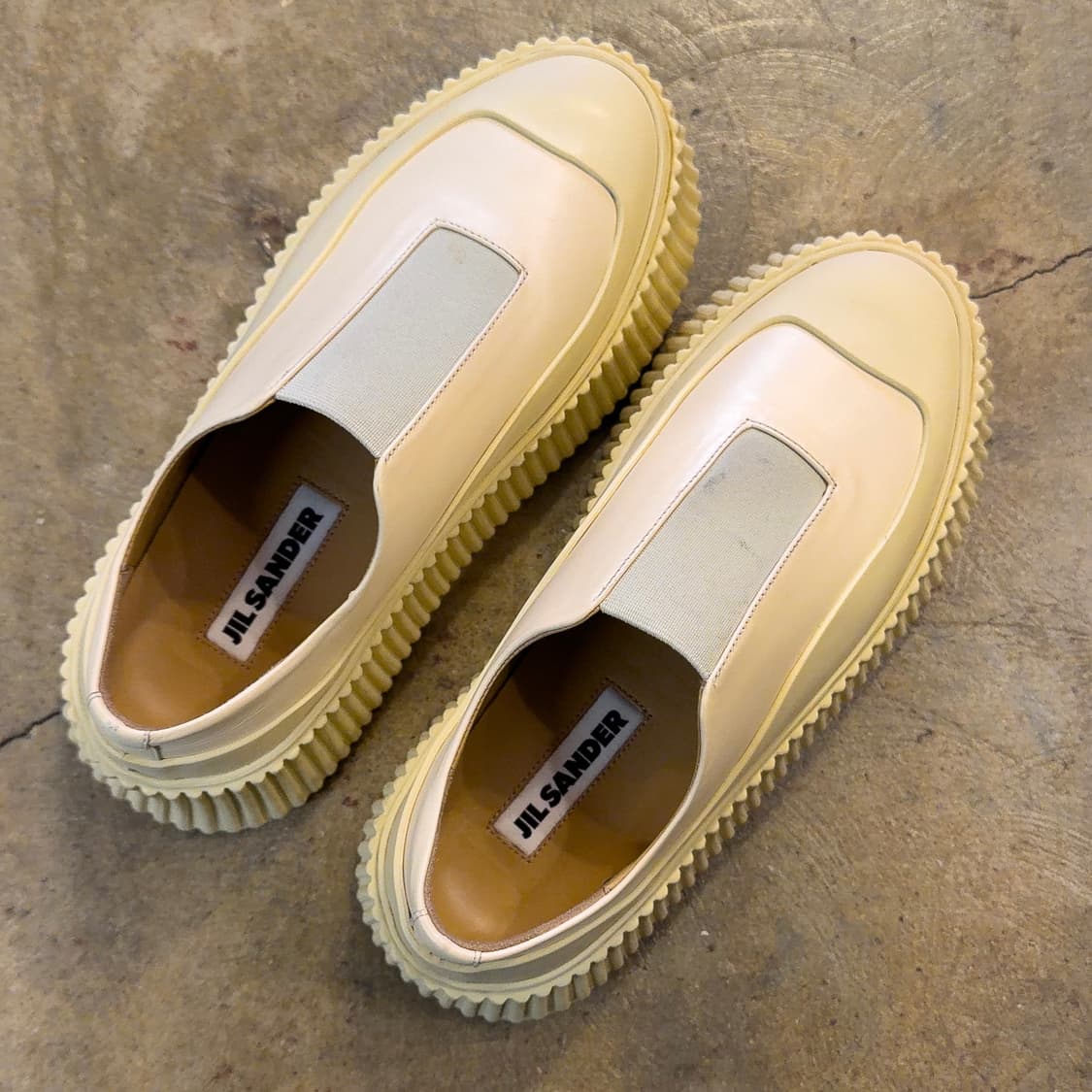 질샌더 레더 우먼 플랫폼 스니커즈 상품이미지2