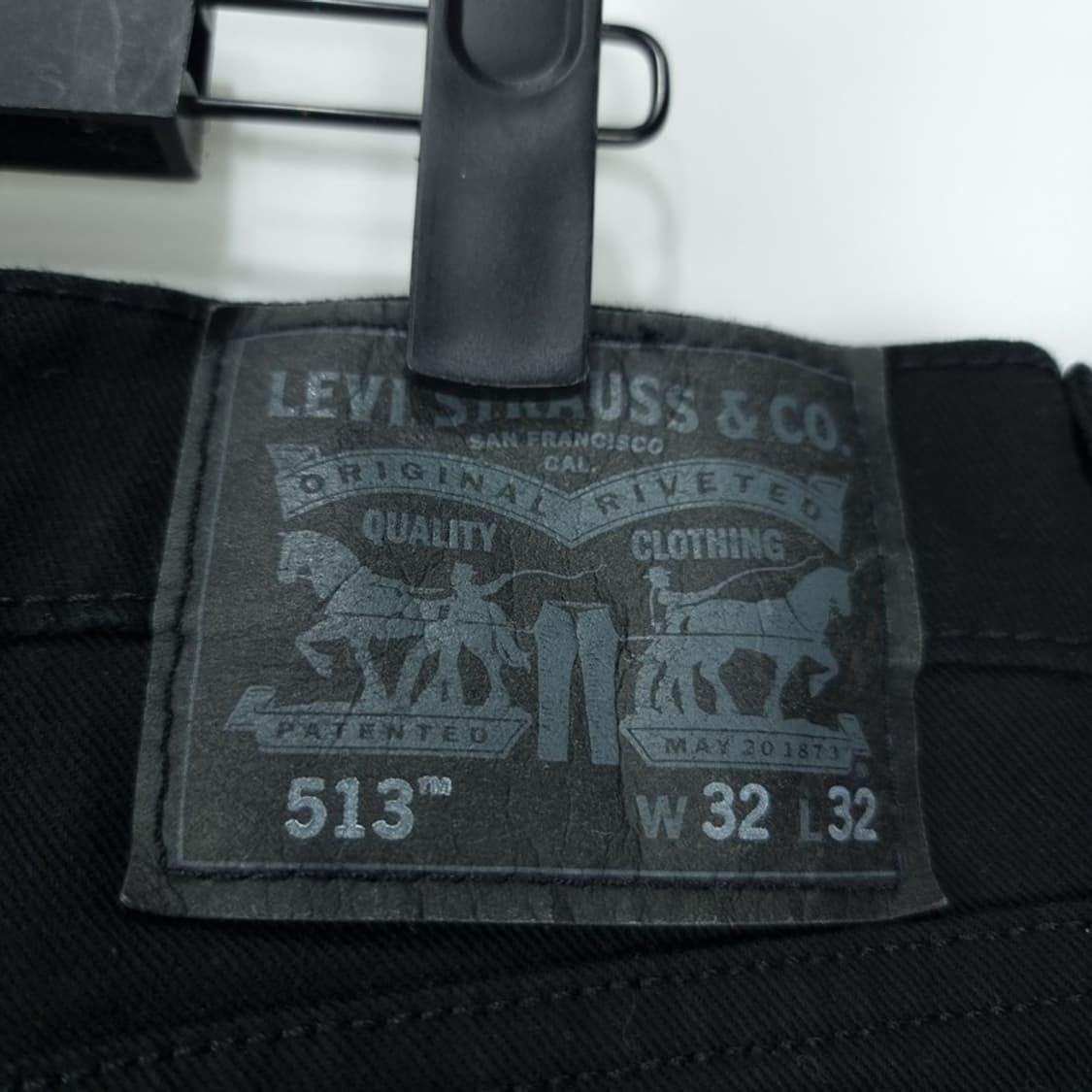 [리바이스] 513 스트레이트 블랙진 M19219 상품이미지7