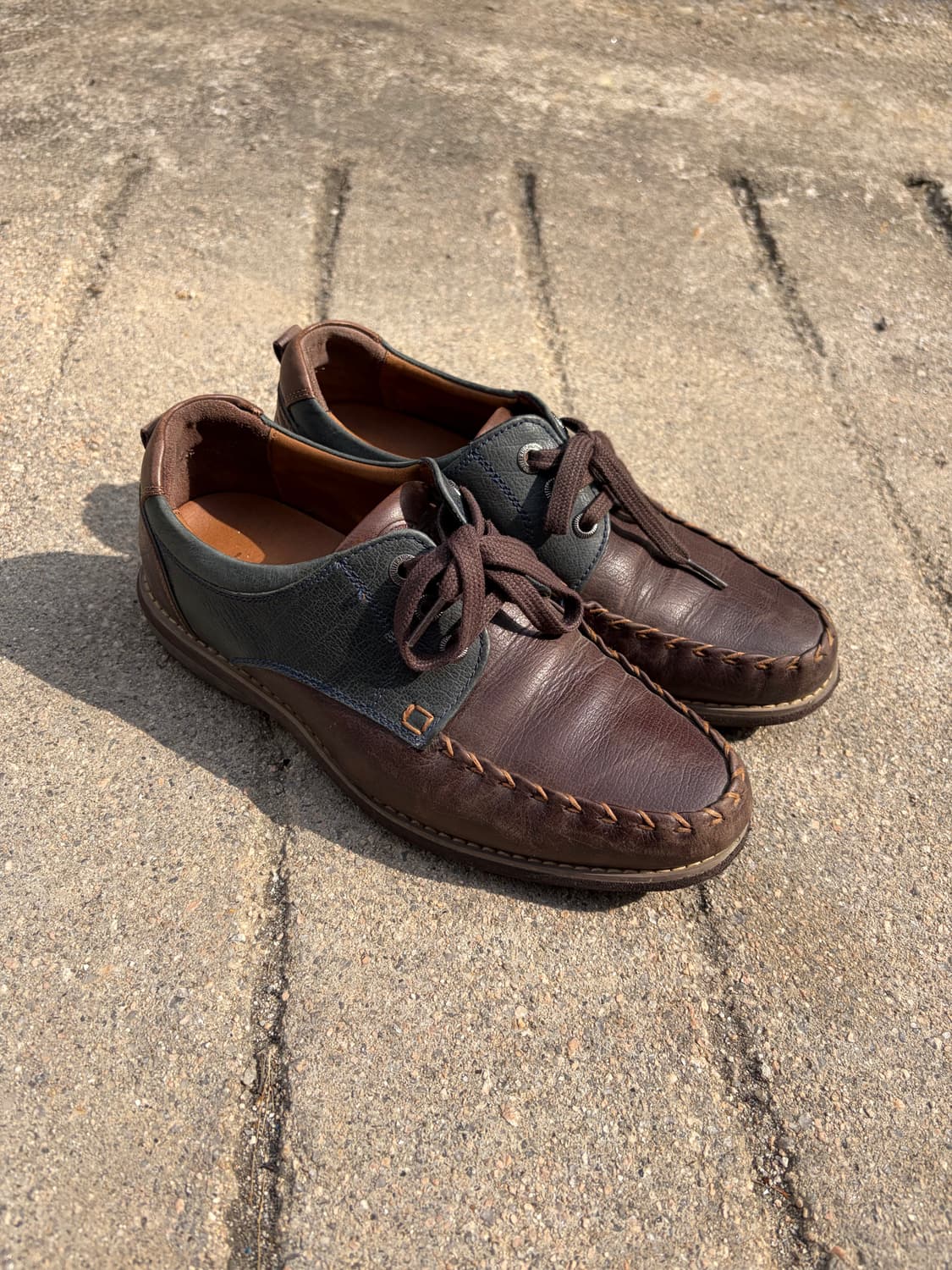 LANDROVER 캐주얼 레더 더비 슈즈 250 상품이미지1