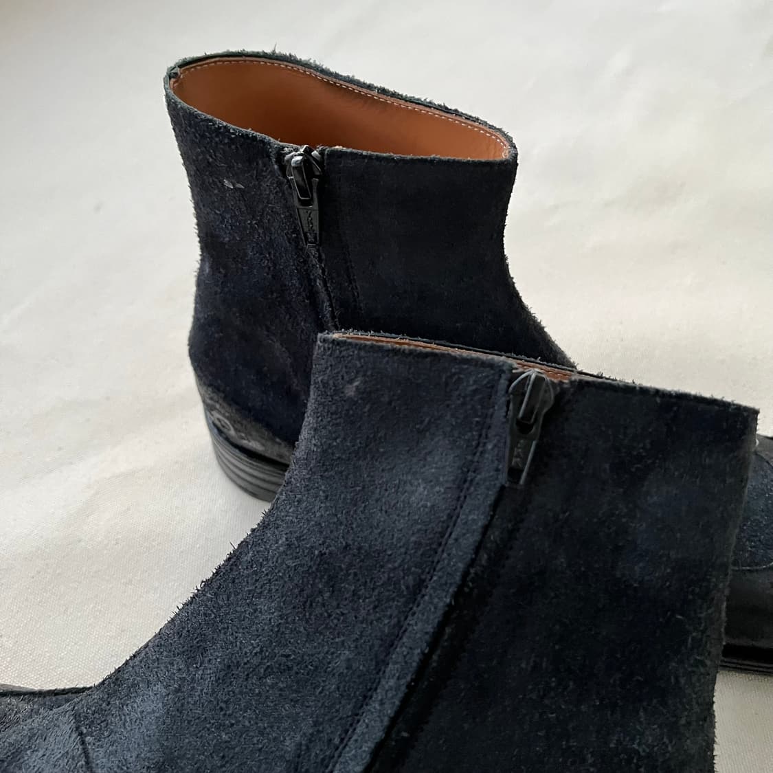 메종 마르지엘라 S/S 2021 디스트로이드 스퀘어 토 타비 부츠 상품이미지8