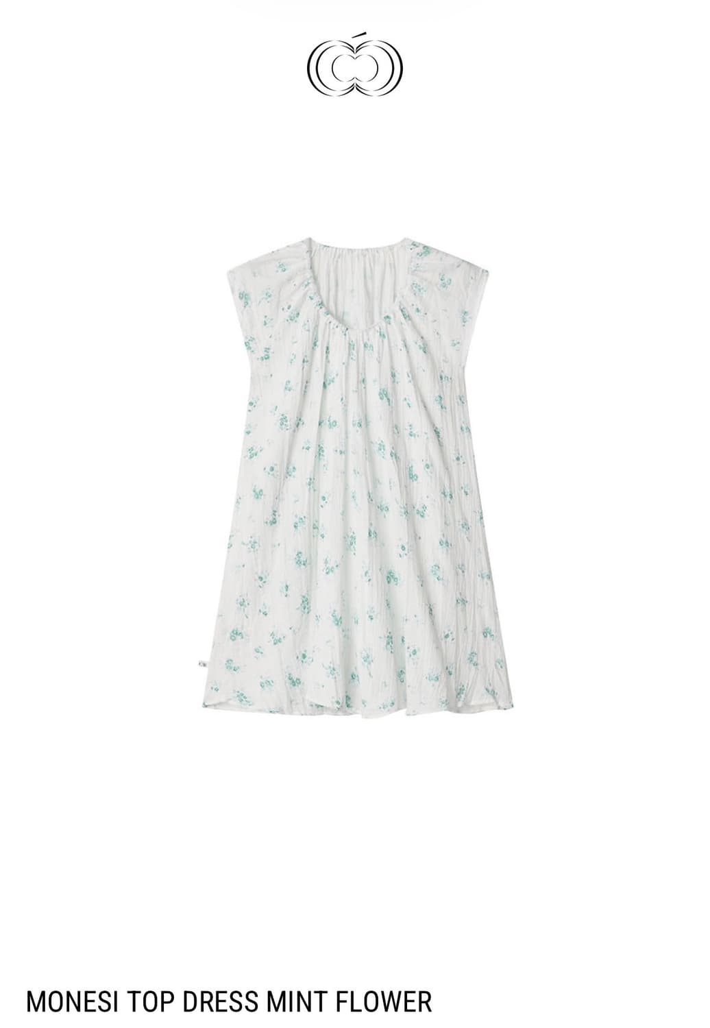 콜로신스 모네시 탑 드레스 민트 플라워 상품이미지1
