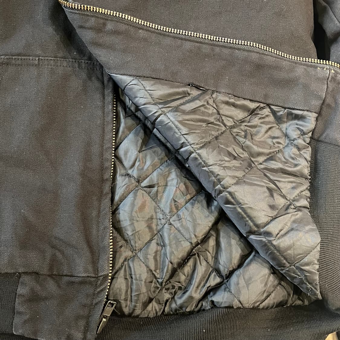 USA VINTAGE 블랙 액티브 워크 후드 자켓 상품이미지7