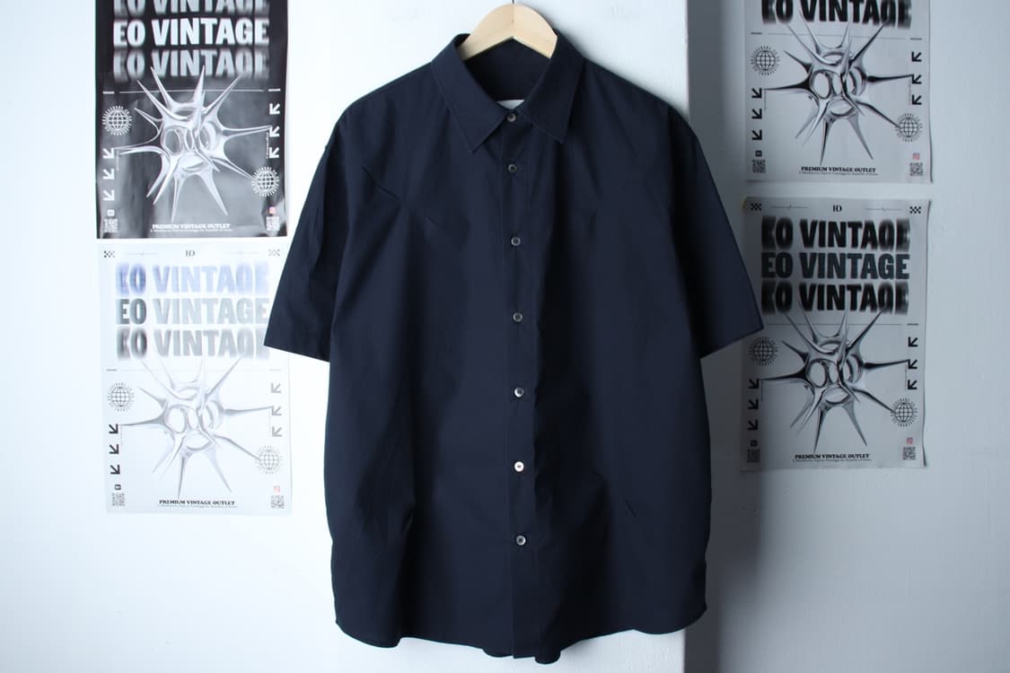 (L-2XL) 인템포무드 반팔 카라 티셔츠 셔츠 남방 무지-H31426 상품이미지2
