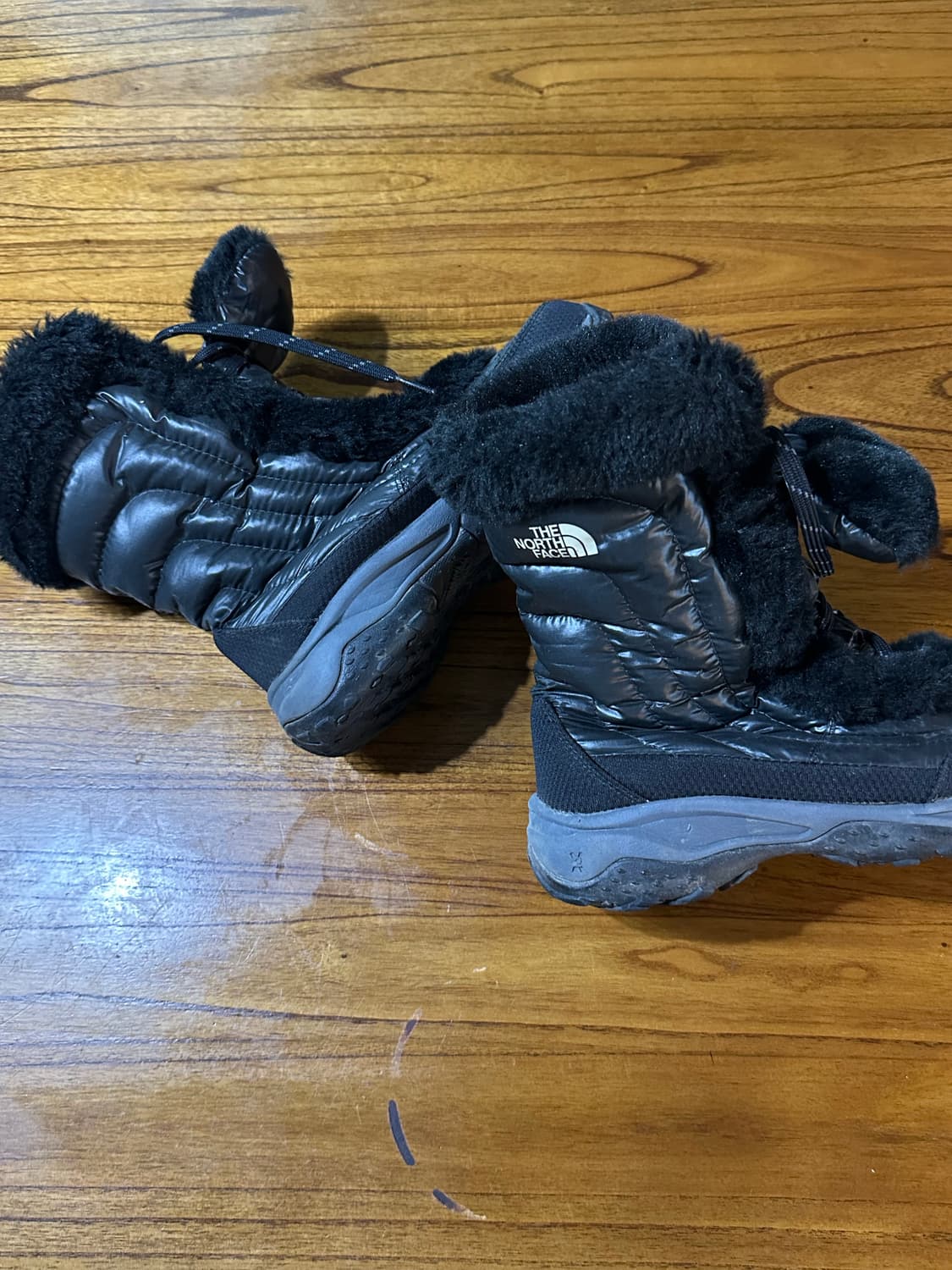 노스페이스 털 부츠 215mm 블랙 상품이미지4