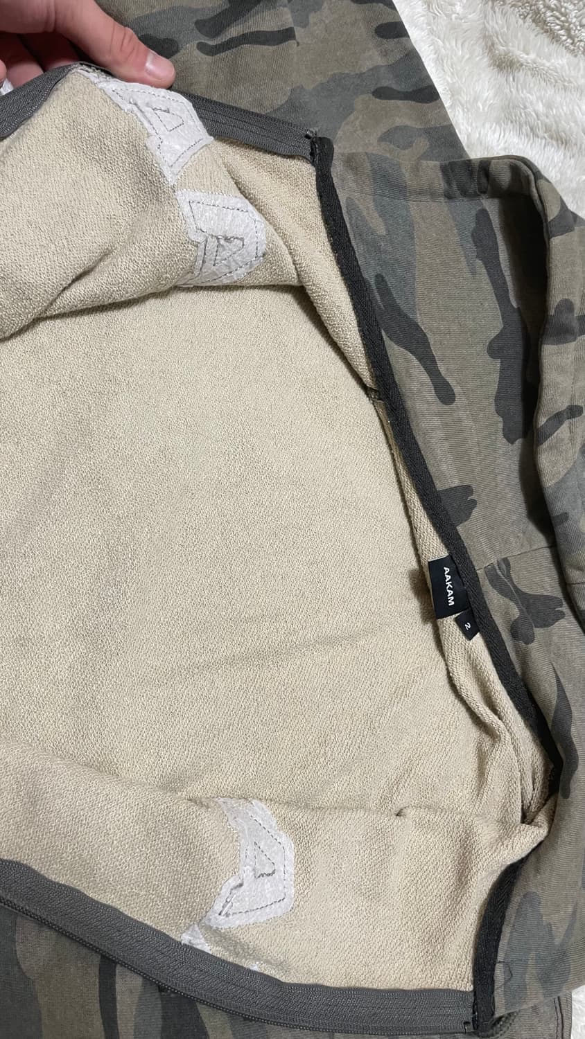 아캄 카모 후드집업  상품이미지2