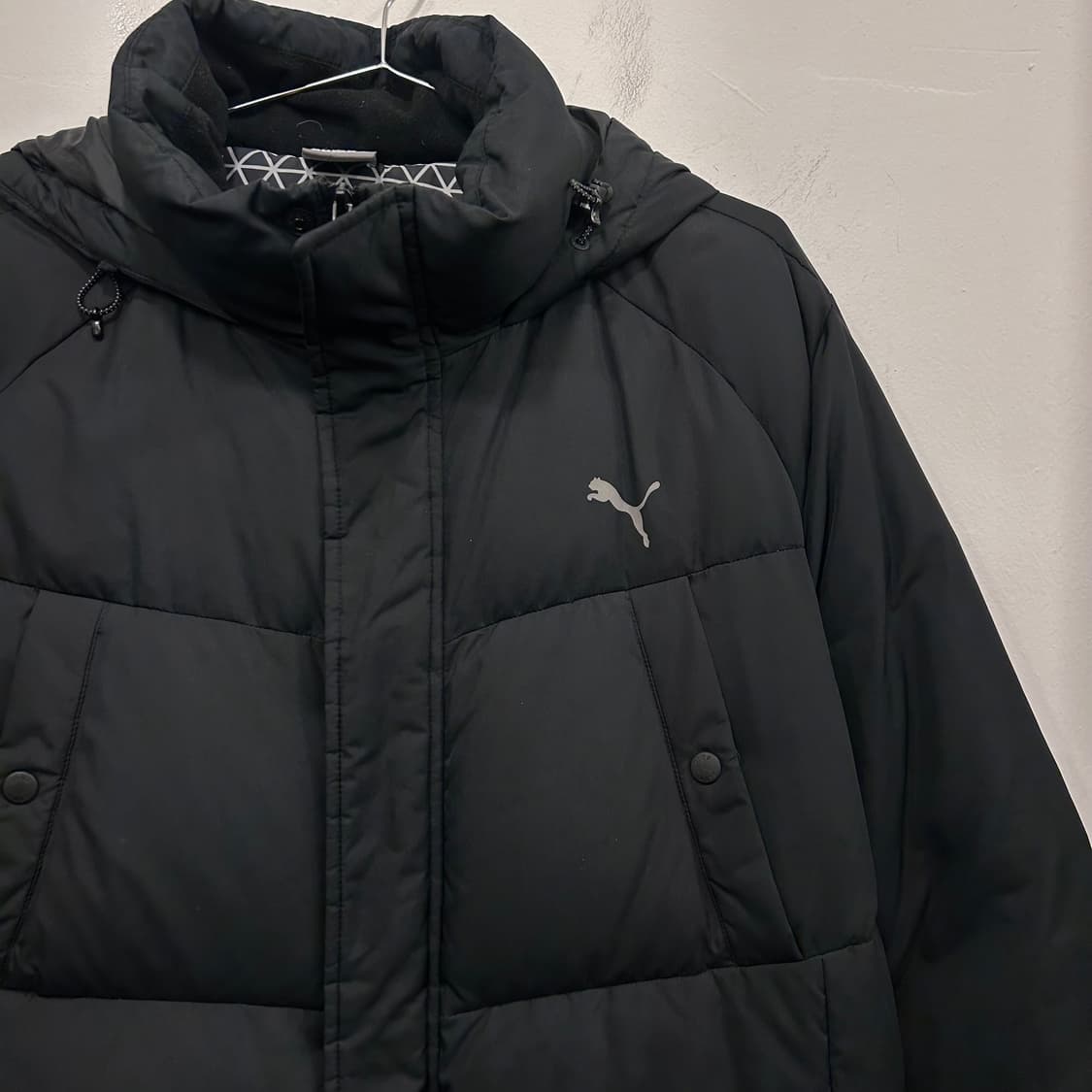 푸마 덕다운 웜셀 4포켓 후드 돕빠 롱패딩 상품이미지1