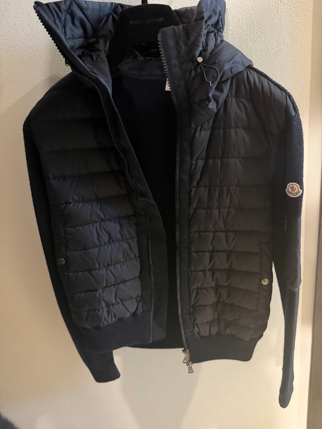 몽클레어 니트 후드패딩 상품이미지1