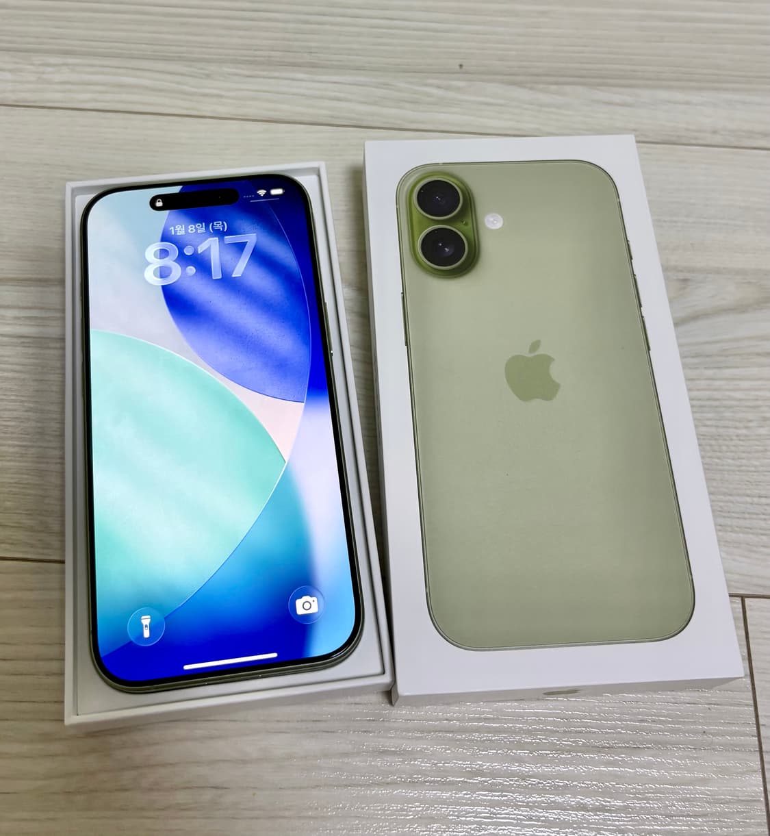 아이폰 17 세이지 256GB 배터리 효율 100% 상품이미지2