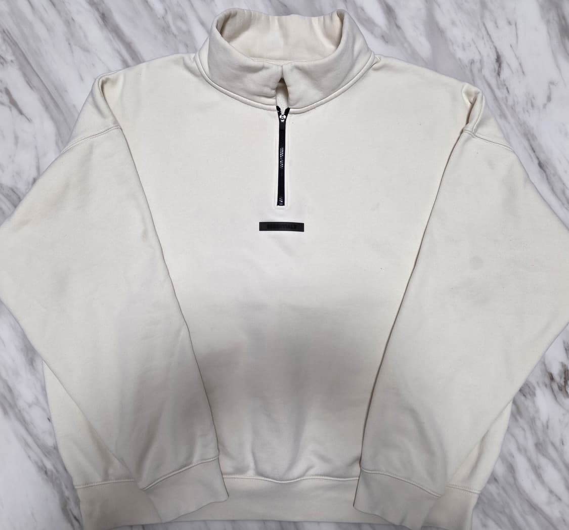 피오갓에센셜 모크넥 하프집업 스웻셔츠  상품이미지2