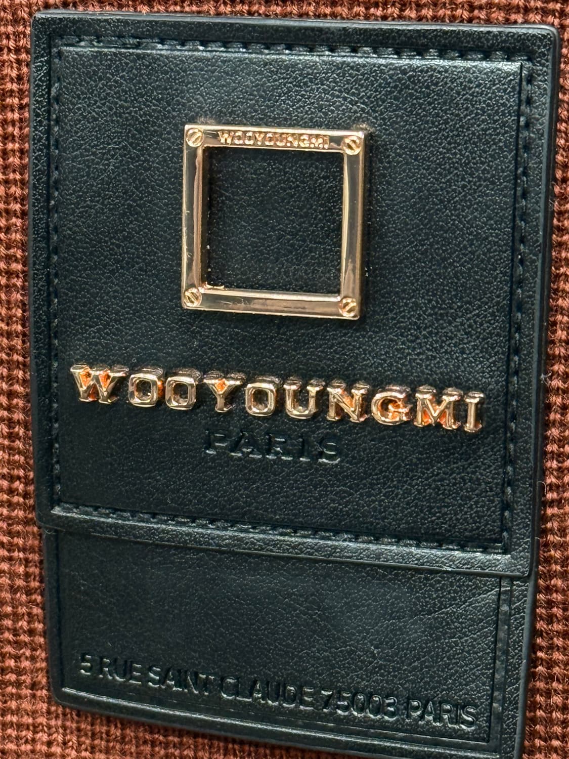 우영미 택션지 니트 브라운 46 상품이미지3