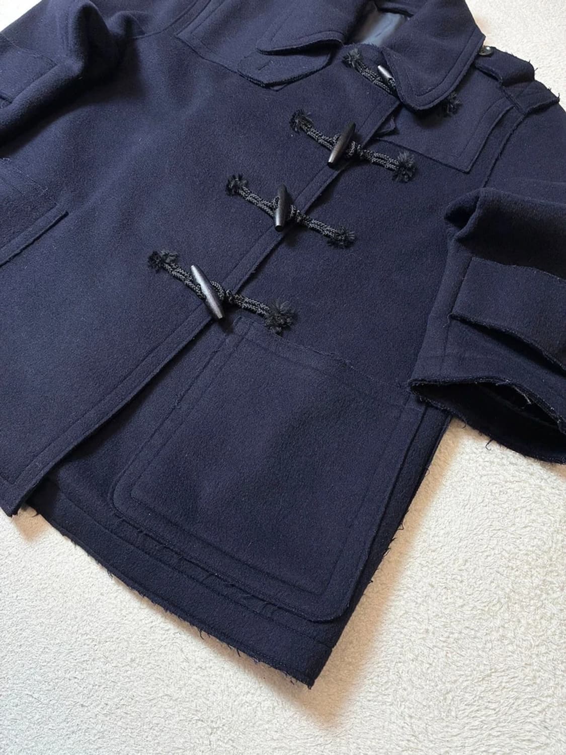 eat wagee 캐시미어 블렌드 더플 코트 PN7203 상품이미지3