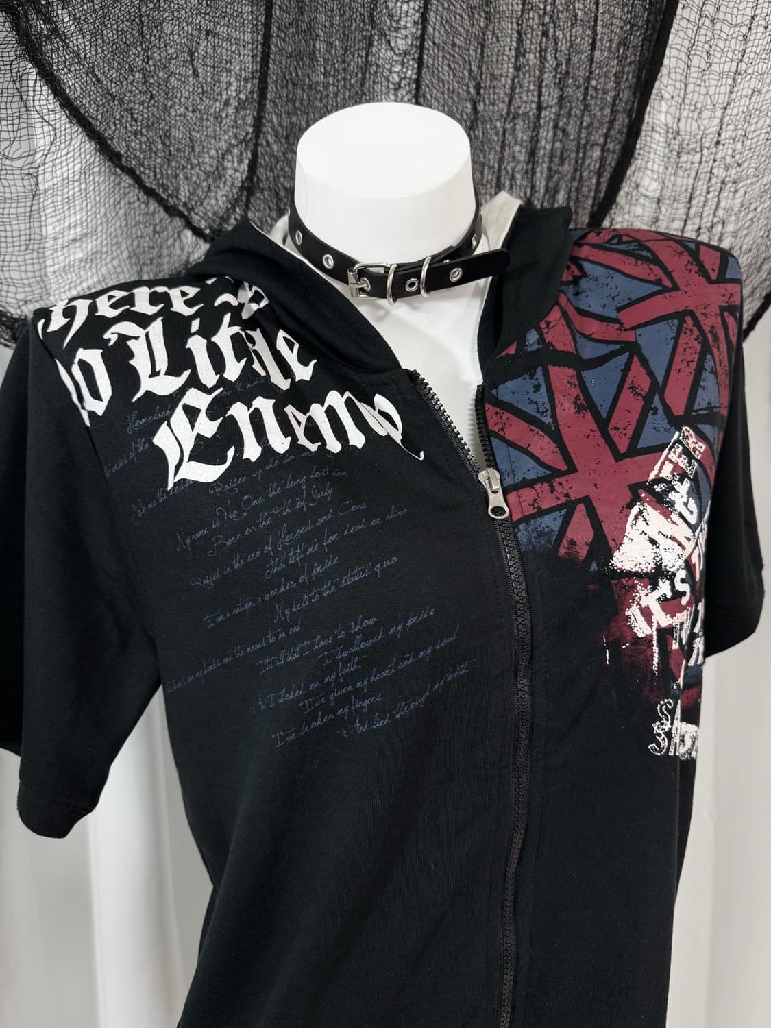 printing hood zip up 상품이미지3