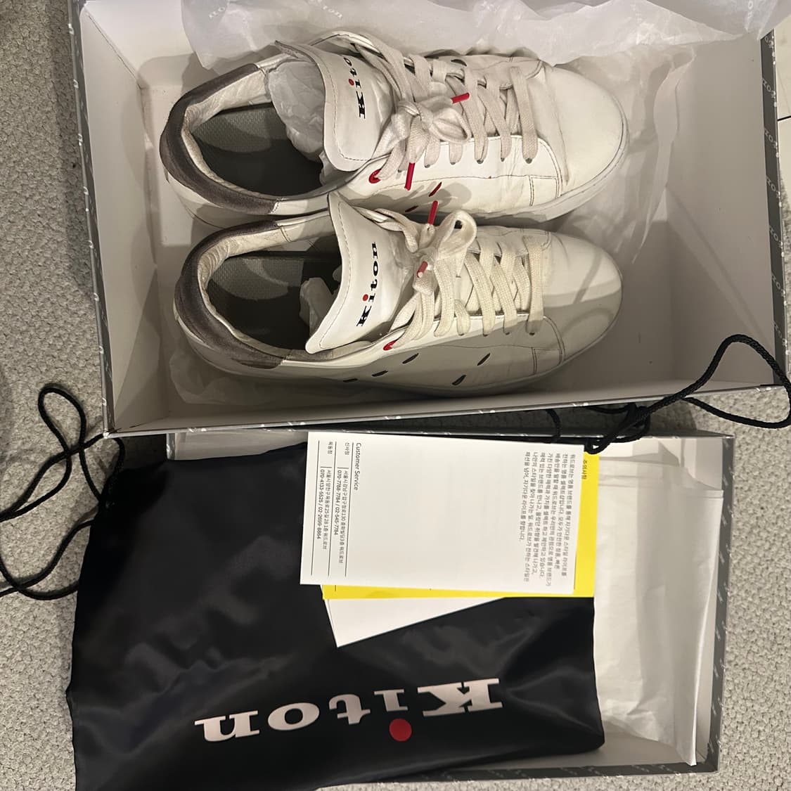 키톤 Kiton 스티치 스니커즈 상품이미지10