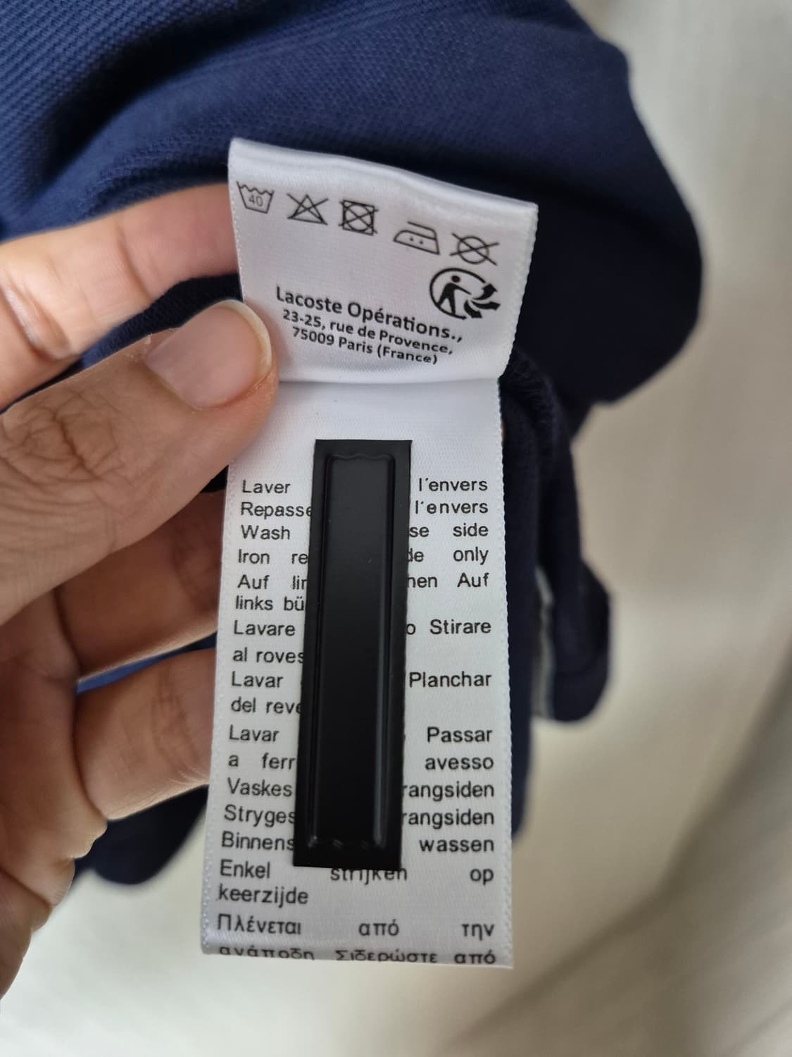 라코스테  카라티  pk반팔 2XL  남성 상품이미지8