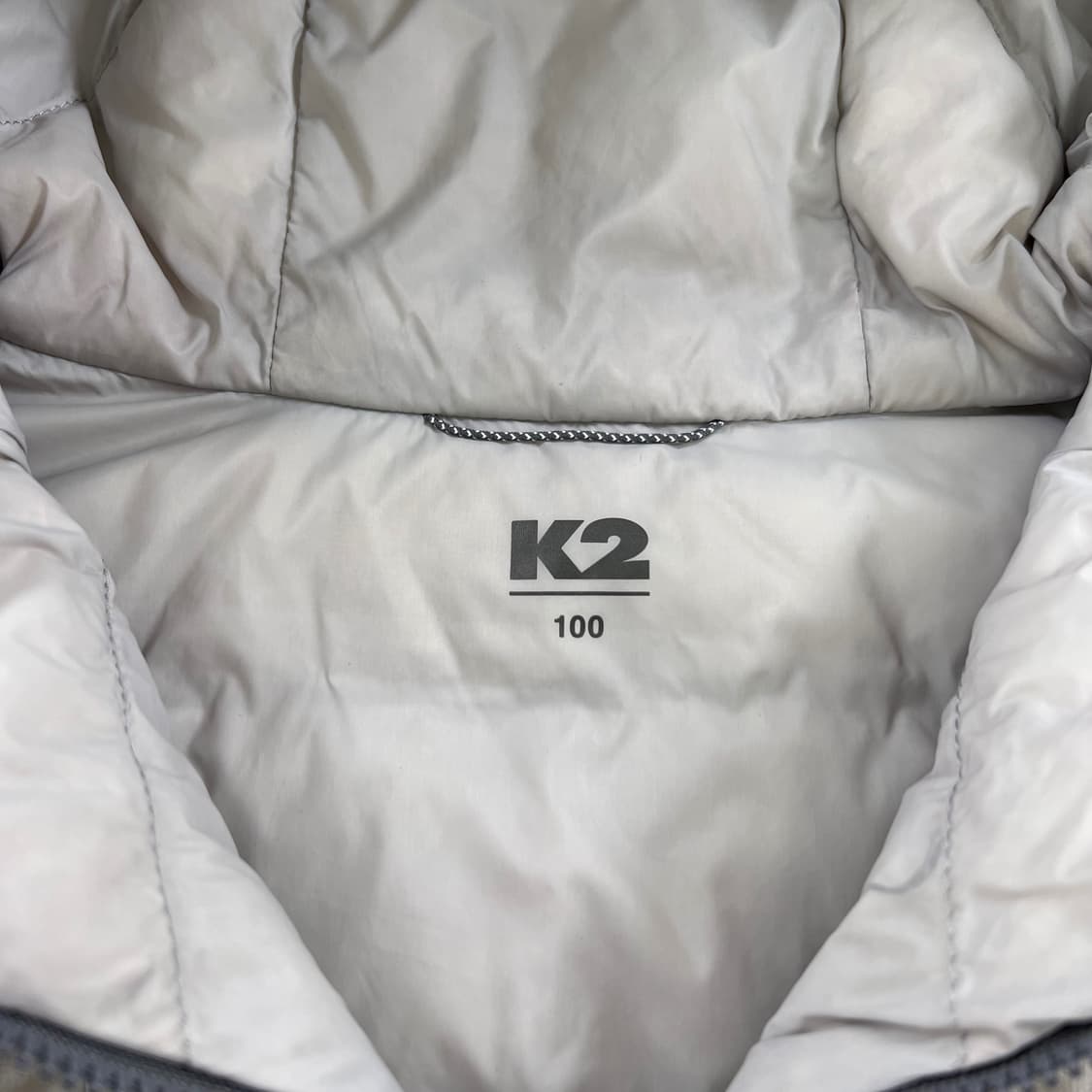 K2 경량 후드 구스다운 패딩 상품이미지5