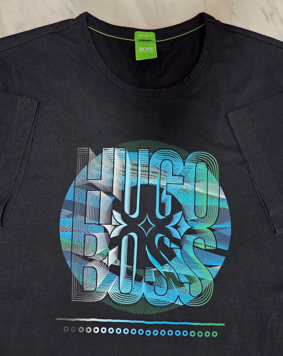 휴고보스 그린라벨 그래픽 반팔 티셔츠 상품이미지4