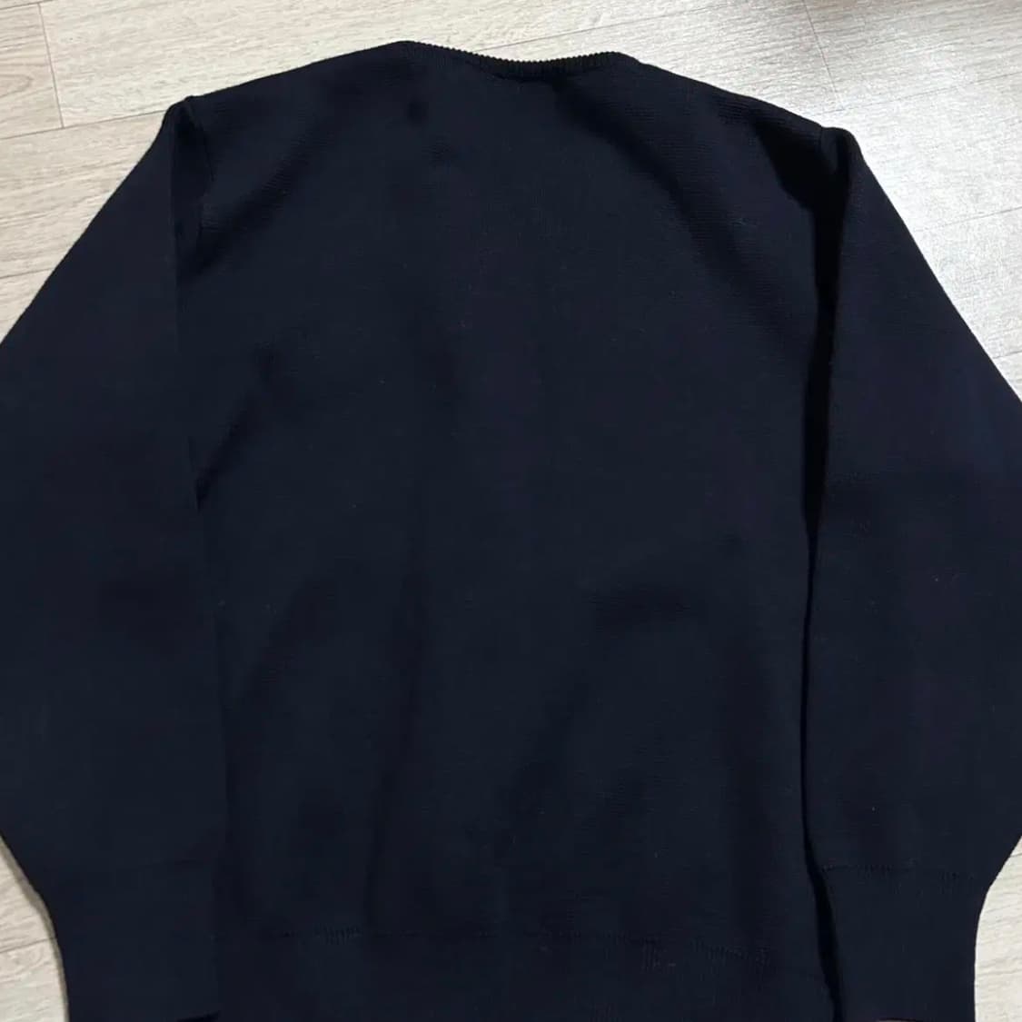 버버리 금장 울 더블 가디건(150) 상품이미지6