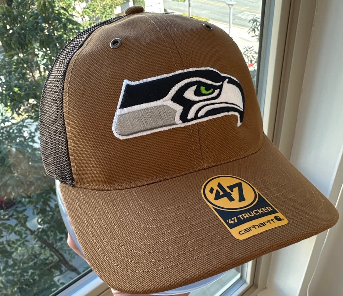 칼하트 x 47 시애틀 시호크스 NFL 트러커 메쉬캡 새상품 상품이미지1
