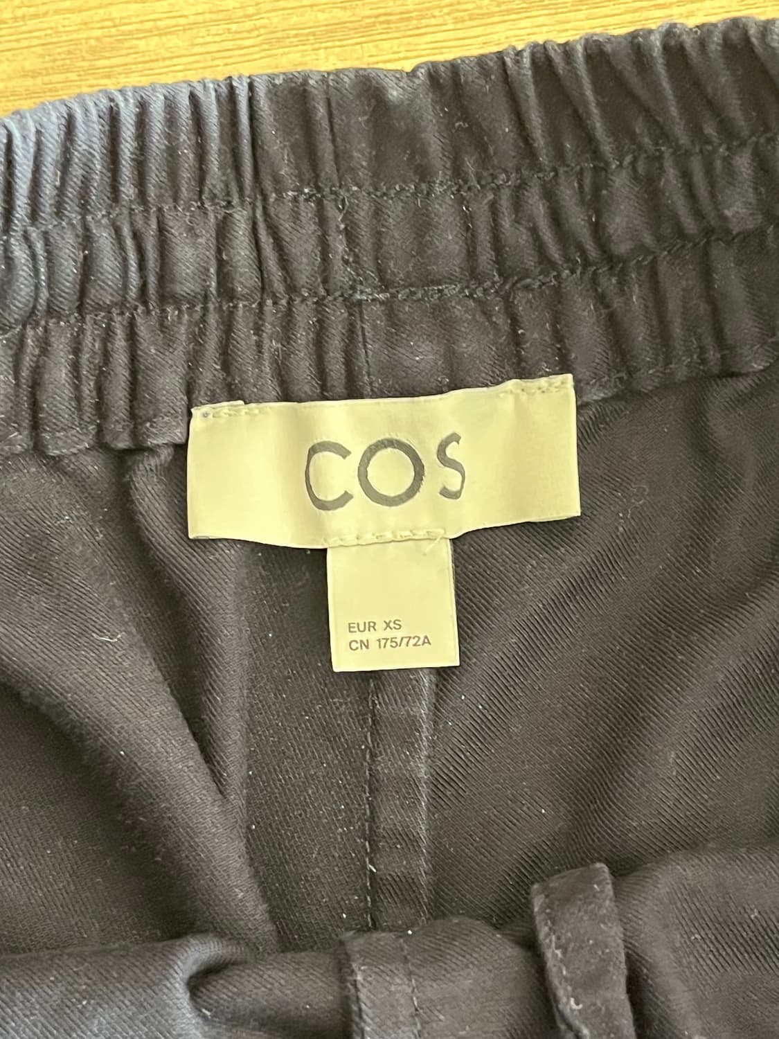 코스 일자 팬츠 네이비  상품이미지2