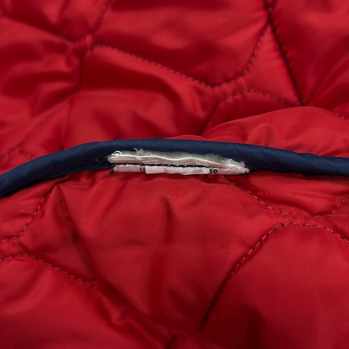폴로 레드포니 네이비 퀼팅 자켓(18-20) 상품이미지4