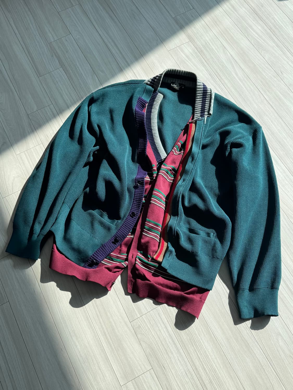 Kolor 레이어드 가디건 5 상품이미지1