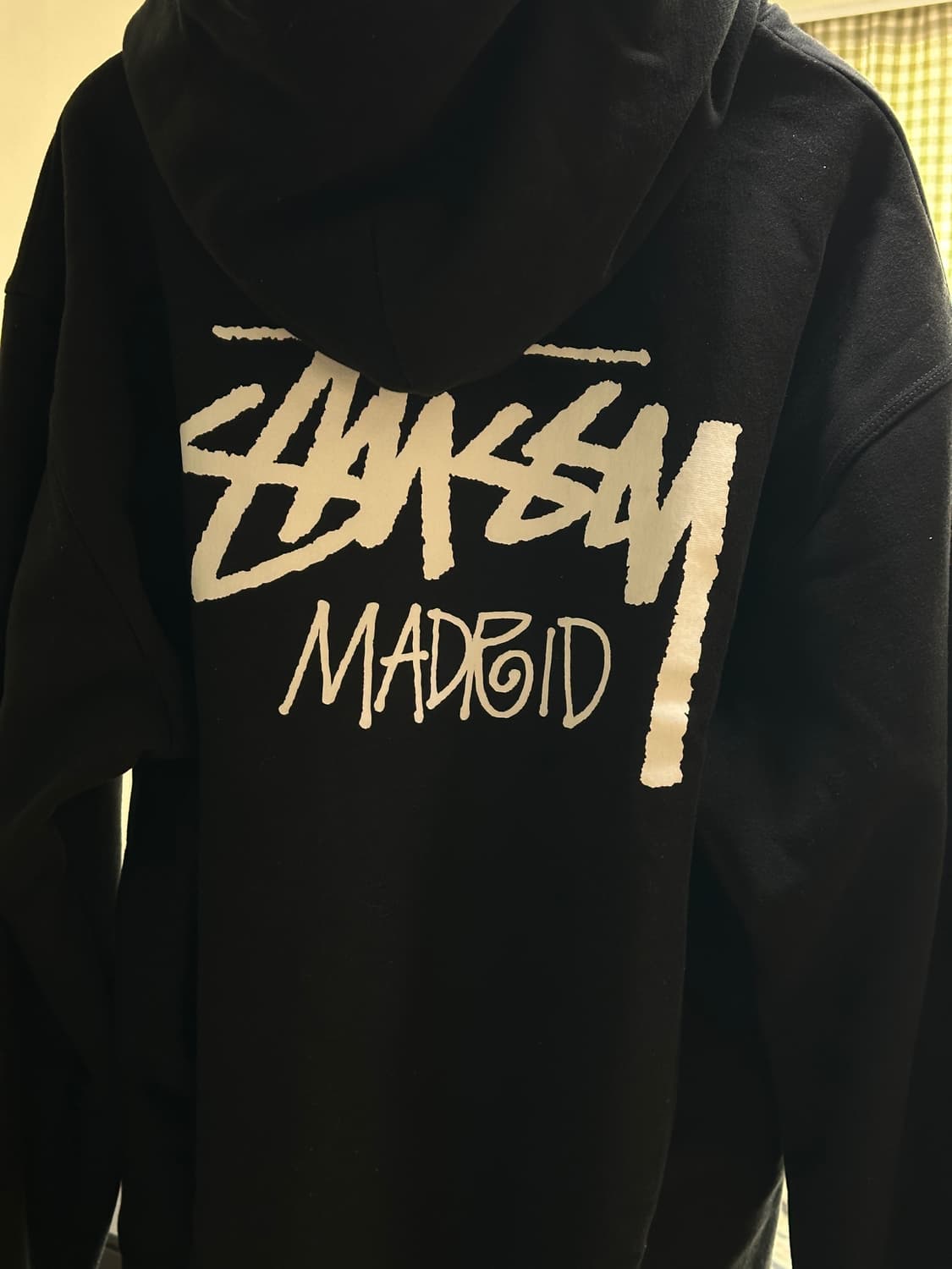 stussy madrid hoodie black 상품이미지3