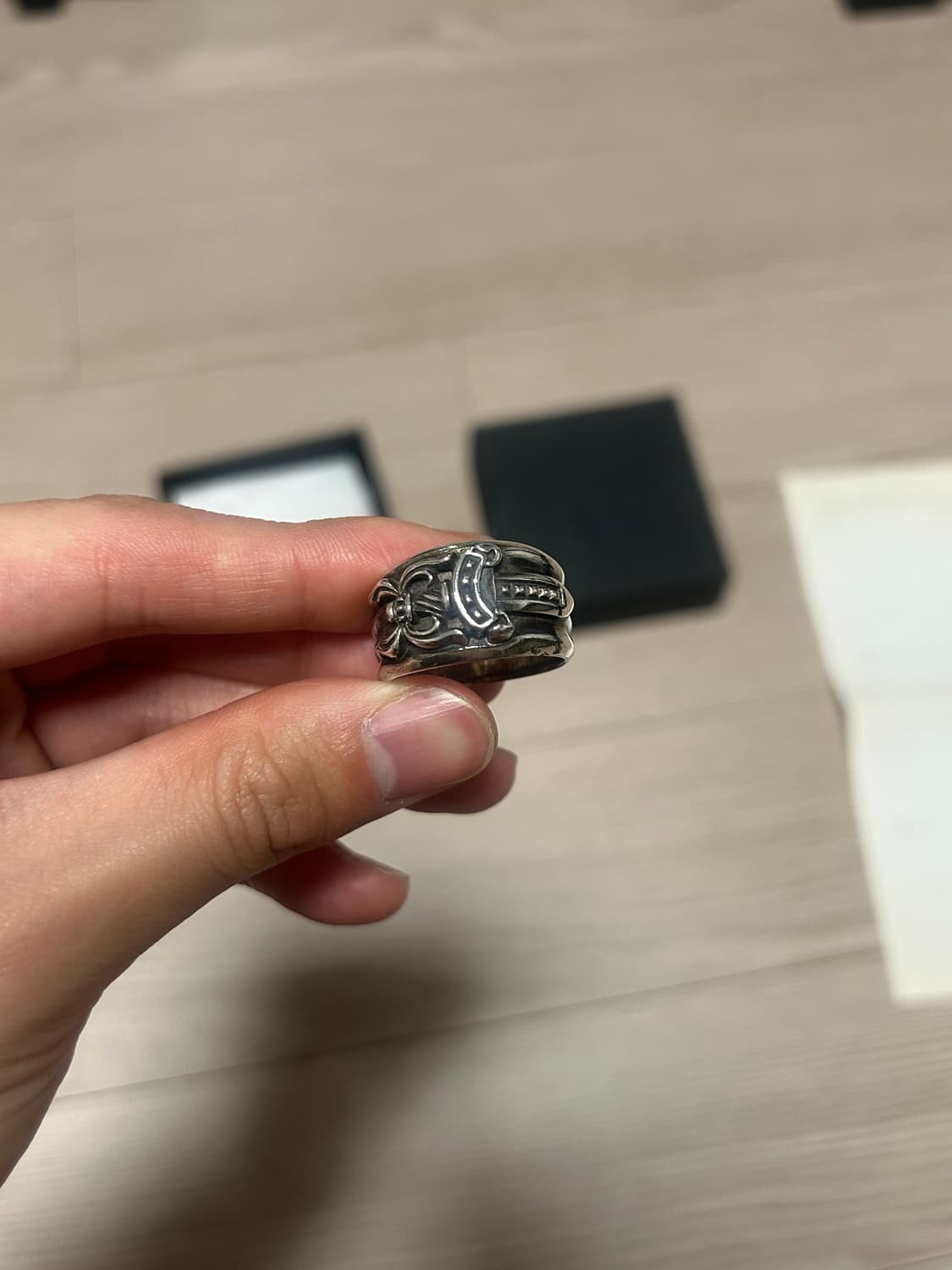 [us10.5] 크롬하츠 대거링 상품이미지2