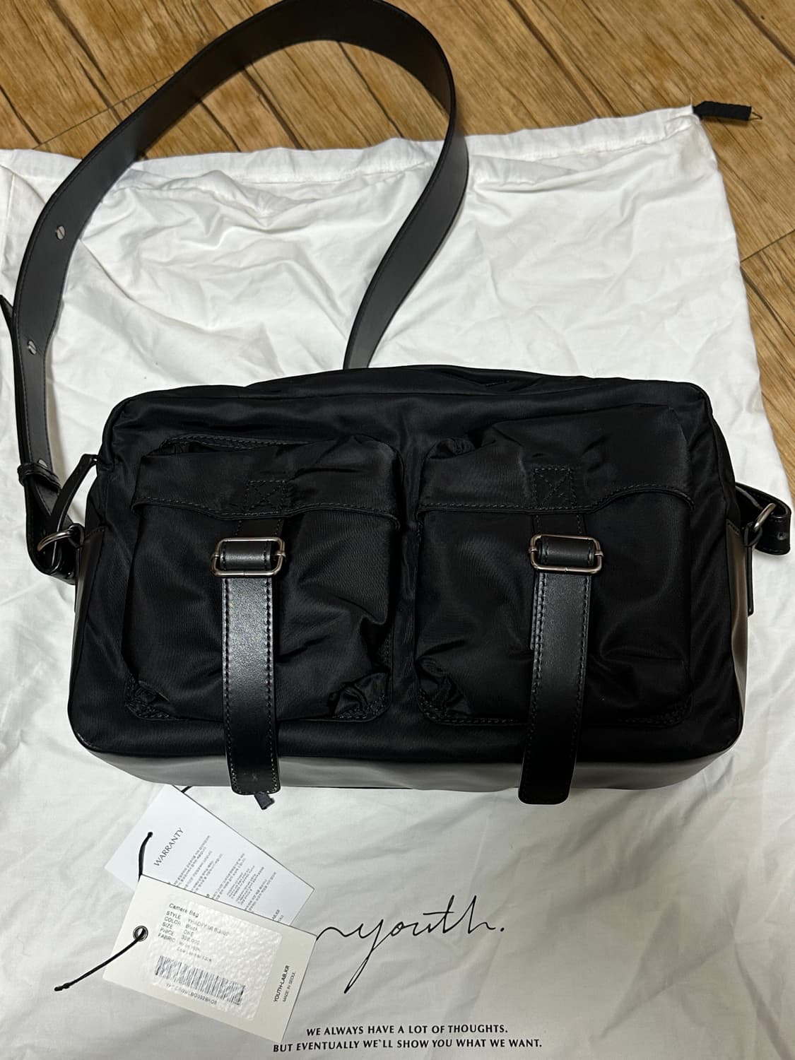 유스 카메라백 나일론 youth camera bag 이너백 포함 판매 상품이미지3