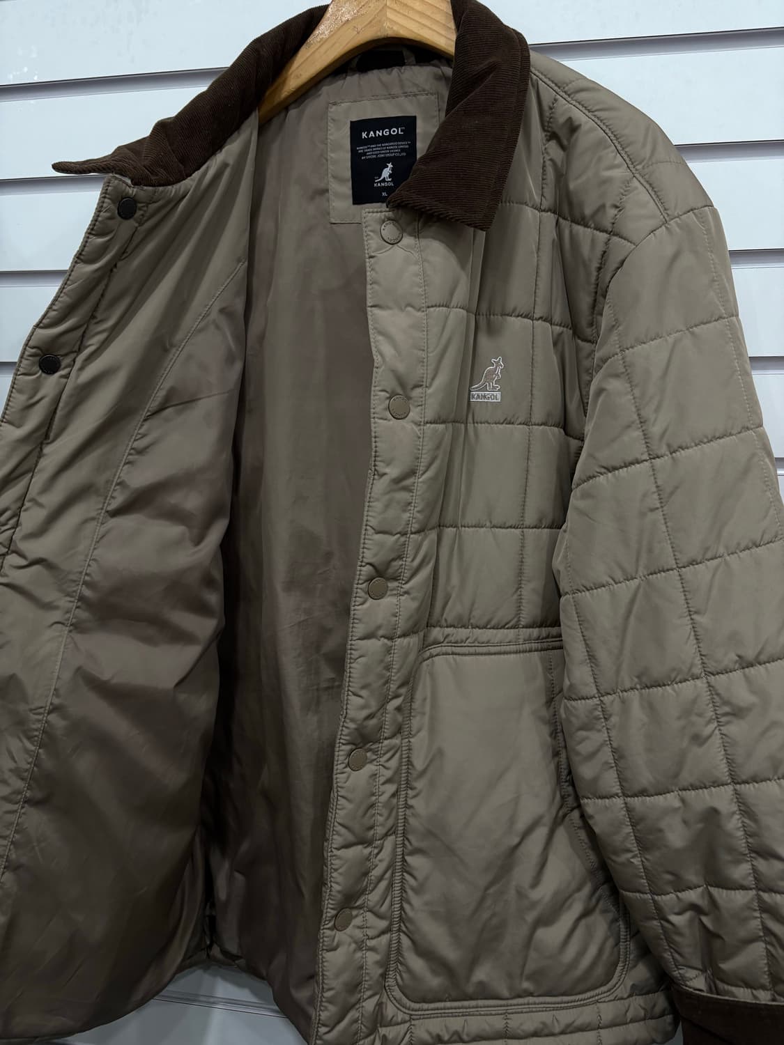 캉골 패드로 코듀로이 패딩자켓 XL 상품이미지4