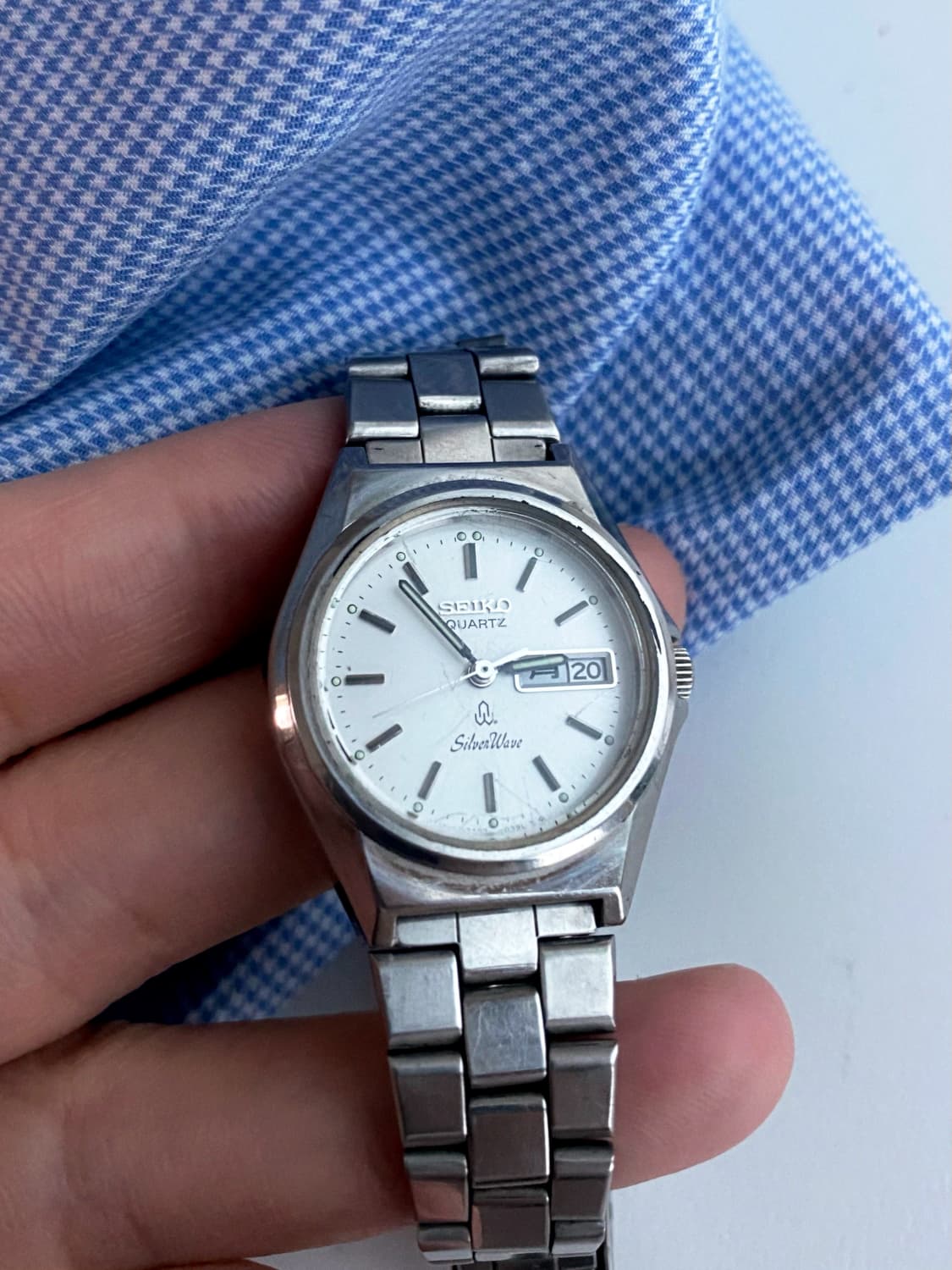 Seiko 세이코 실버웨이브 데이데이트 상품이미지4