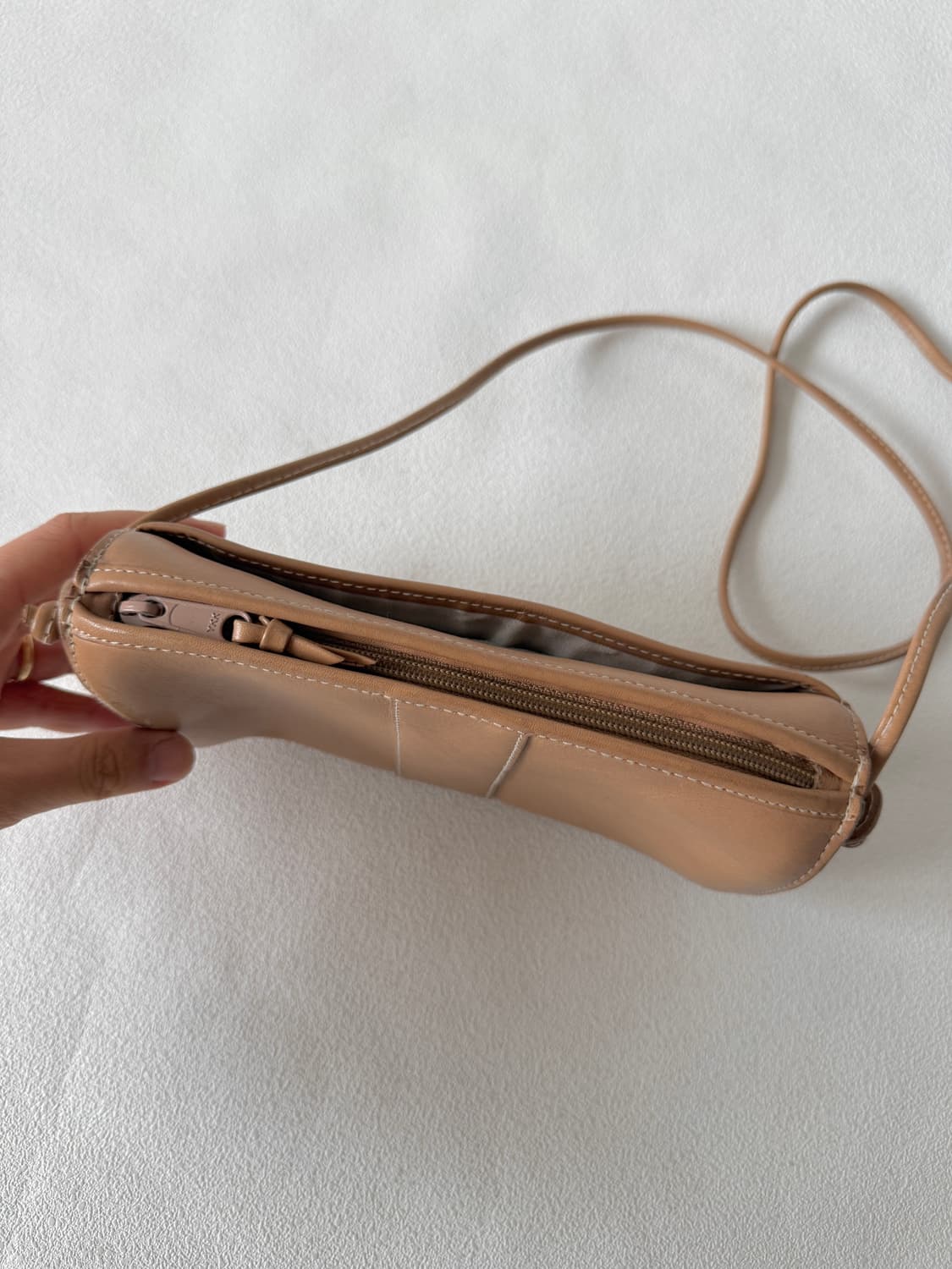 Pre owned 레더 미니 크로스백 상품이미지5