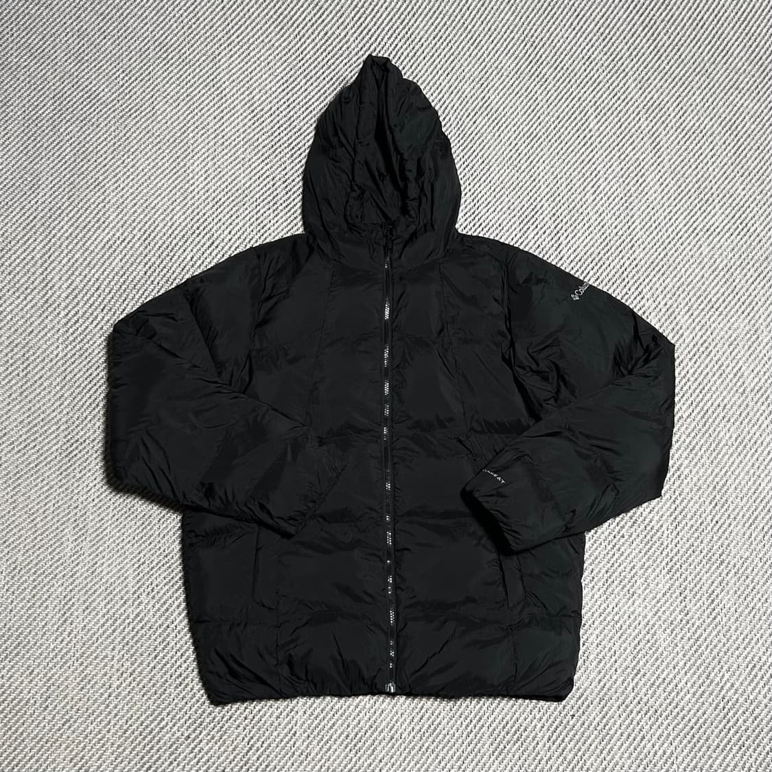 [L] Columbia 컬럼비아 블랙 패딩 점퍼 상품이미지1