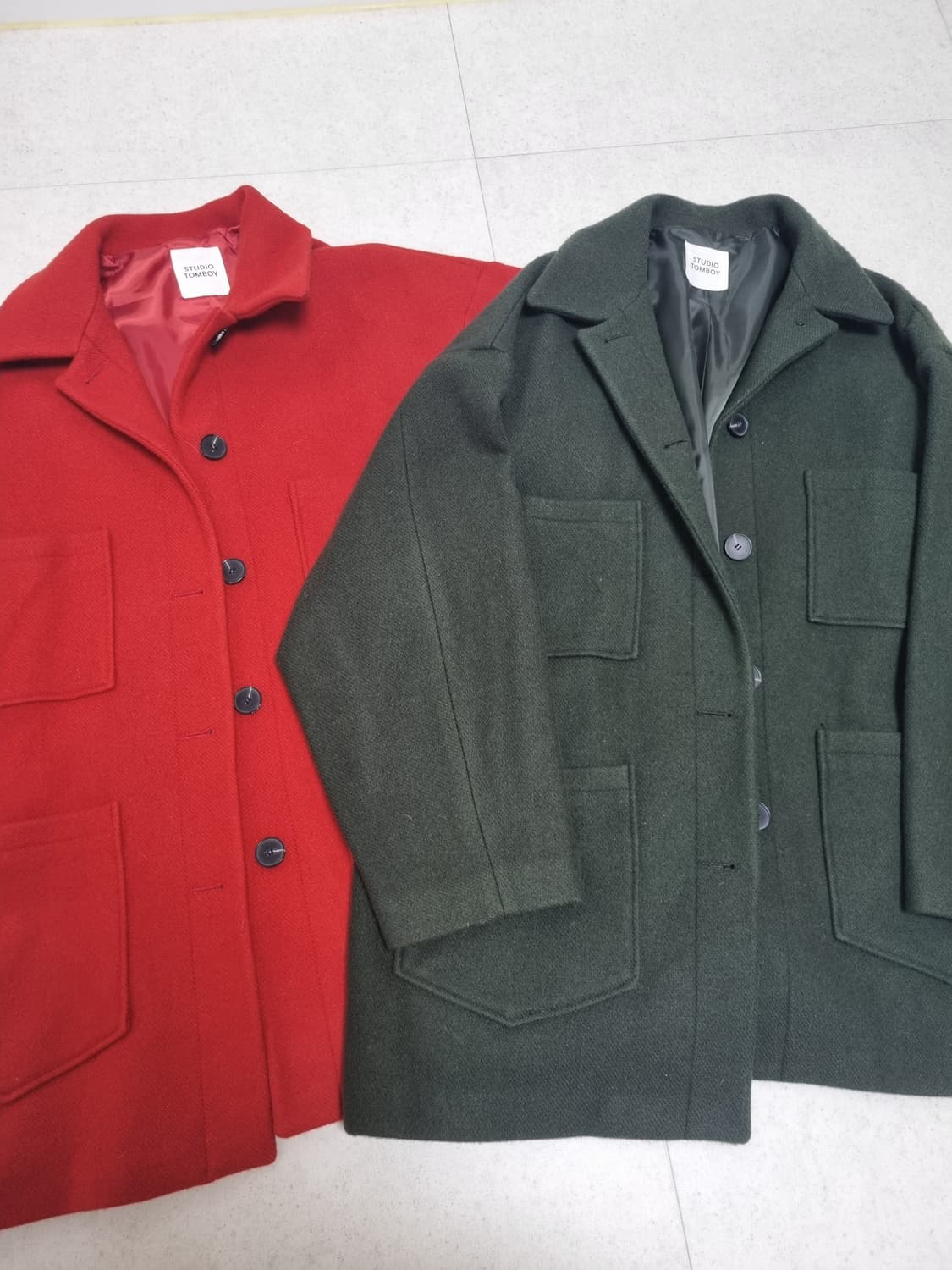 스튜디오 톰보이 코트 점퍼 상품이미지1