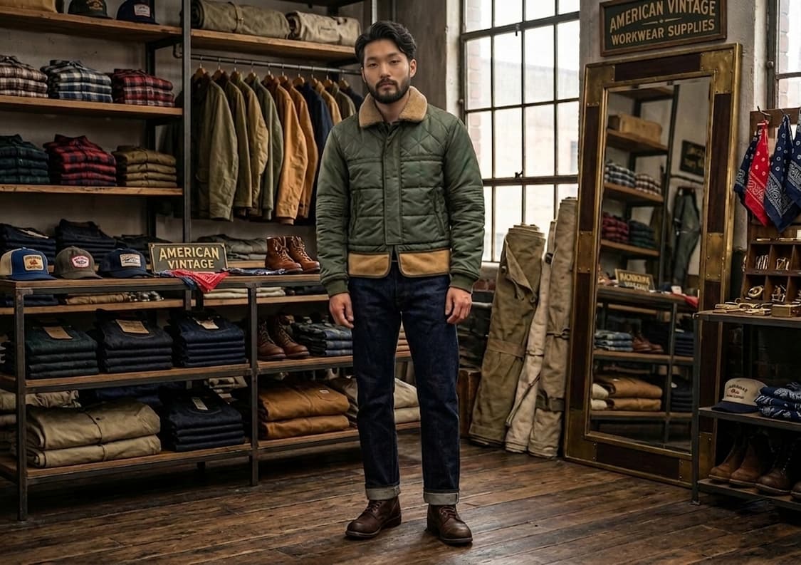 chevignon cosmos 쉐비뇽 레더 파츠 양털 봄버 상품이미지1