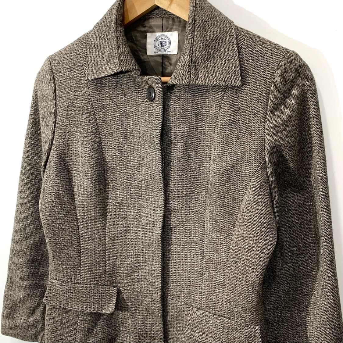 제이프레스 제팬 헤링본 울 자켓 상품이미지2