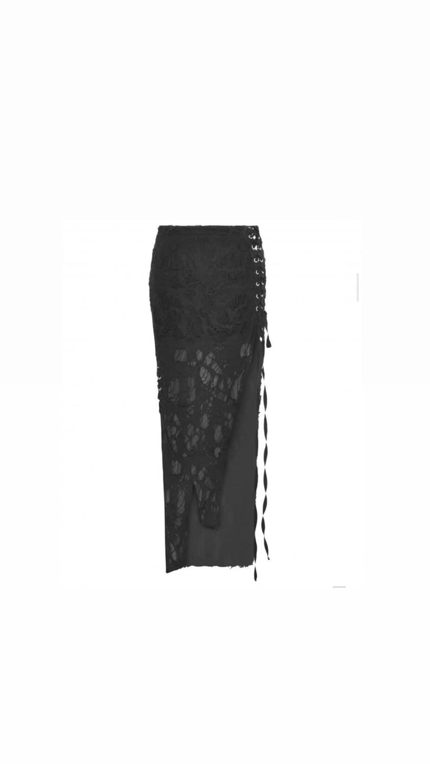 다크 인 러브 언발란스 롱스커트 상품이미지1