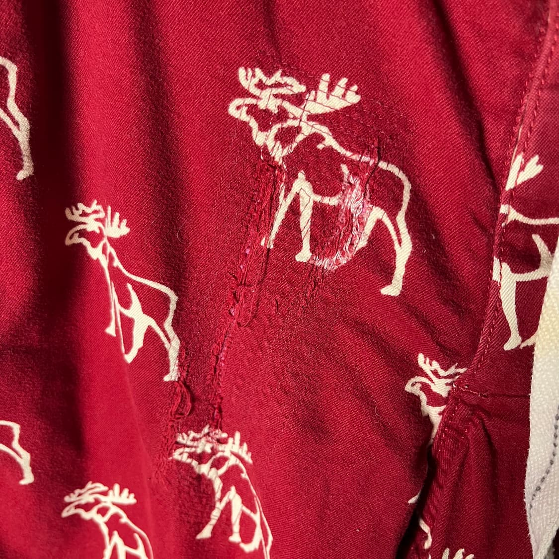 [A&F] 아베크롬비 무스로고 헤비 코튼팬츠 상품이미지5