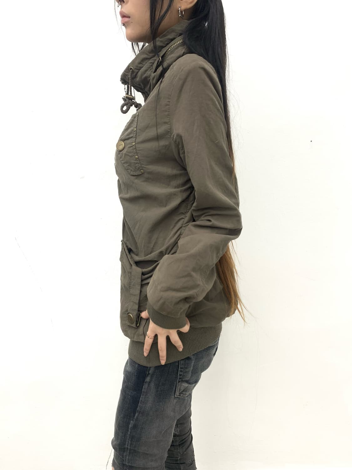 Ozoc bono cargo pocket parka jacket  상품이미지4