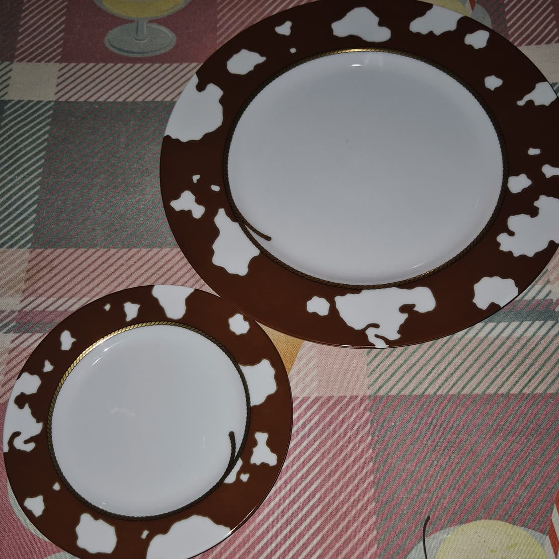 80s 시세이도 x 안젤라 커밍스 카우 접시 1p 상품이미지10