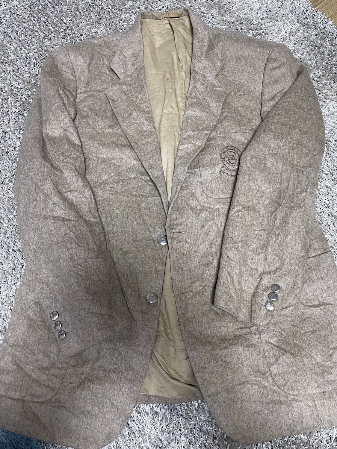 이태리제 체루티 캐시미어혼방 블레이저 사이즈 105~110 상품이미지1