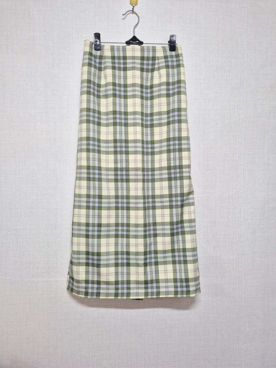 체크 롱 스커트 상품이미지1