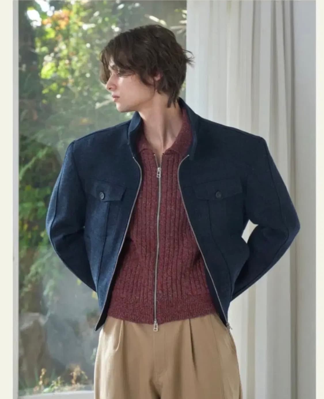 웨이비니스 해링턴 다크네이비 2 상품이미지1