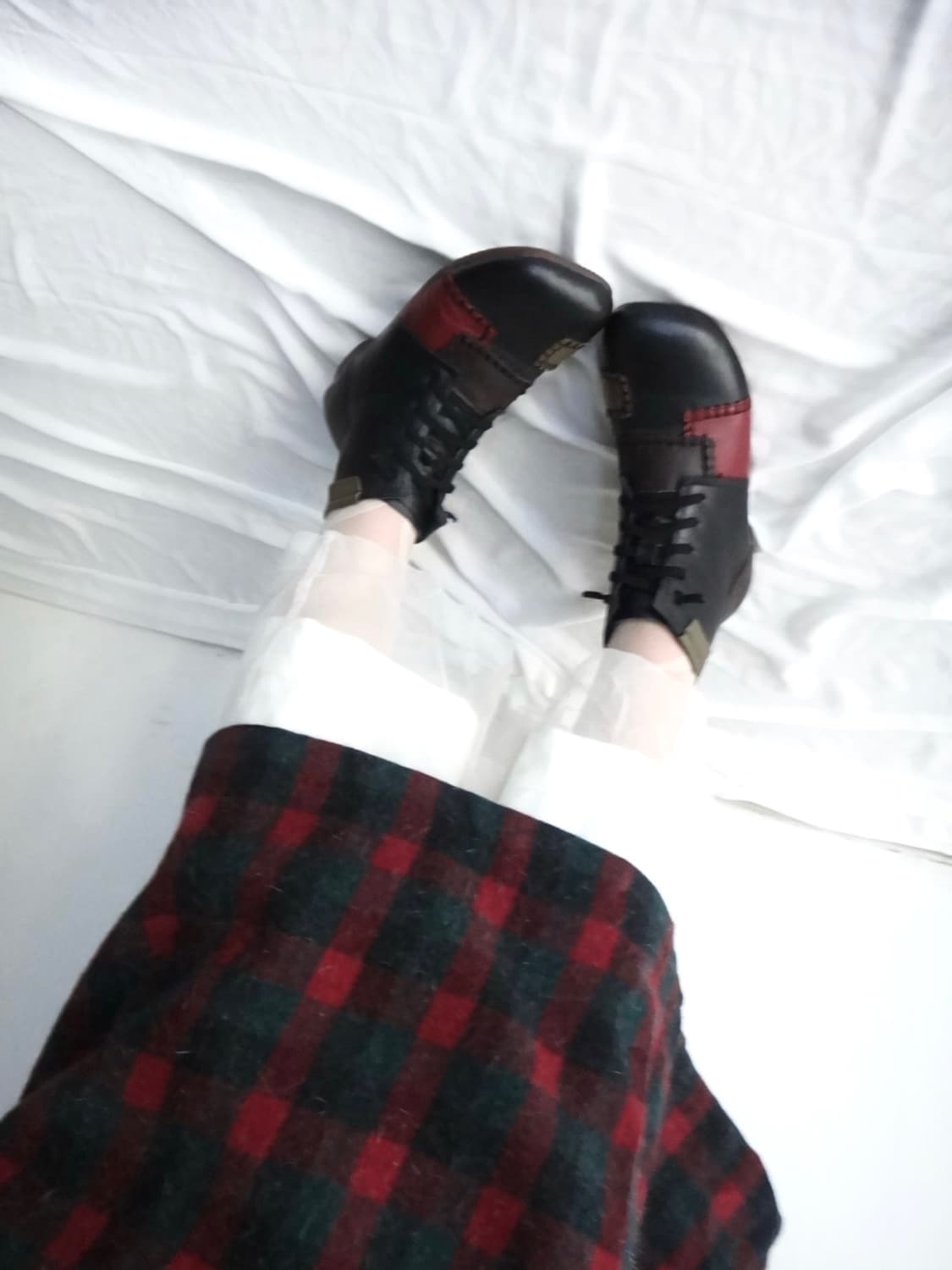 Patch high moc shoes / black 상품이미지5
