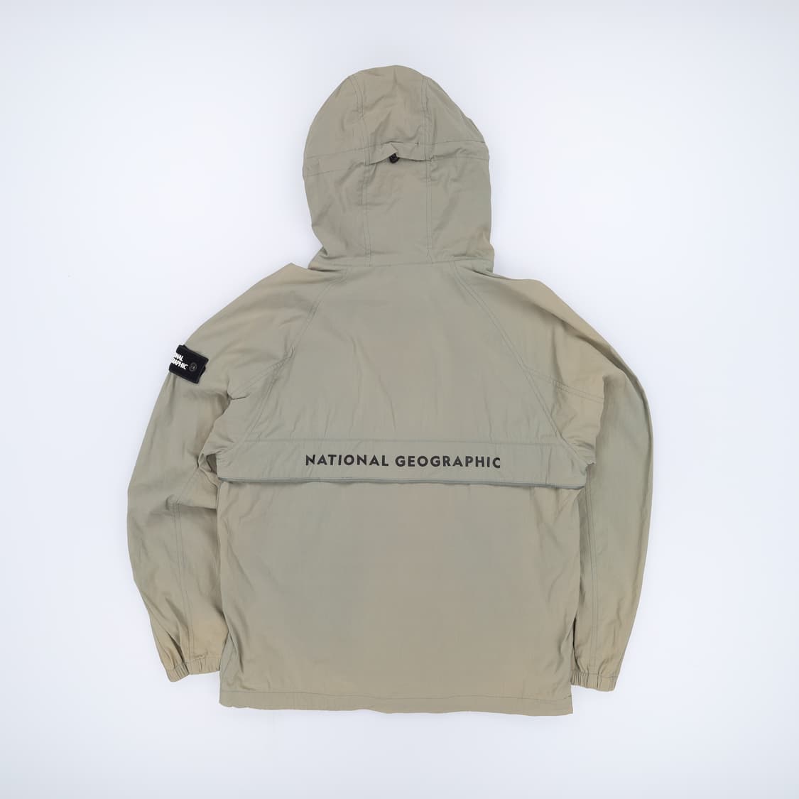 [M] 내셔널지오그래픽 남성 무스 우븐 바람막이 자켓 카키 3885 상품이미지2